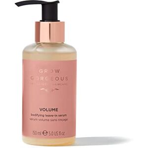 Grow Gorgeous Volume Bodifying Leave in Serum For Unisex 5 oz Serum - Publicité