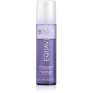 REVLON PROFESSIONAL Equave, Soin Démêlant Instantané sans Rinçage (200 ml), Nourrit & Protège les Cheveux, Spray Cheveux Anti-casse, pour Cheveux Blonds et Colorés - Publicité