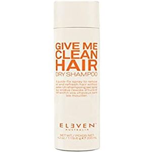 Eleven Give Me Clean Hair Dry Shampoo   Shampoing sec qui apporte une solution rapide pour rafraichir vos cheveux sans les laver 200 ml - Publicité