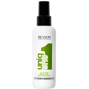 REVLON PROFESSIONAL UniqOne , Masque cheveux en Spray 10 en 1 , Soin des Cheveux Sans Rinçage , Spray Cheveux Formule Vegan , Produit Coiffant Hydratant et Protecteur , Tous Types de Cheveux , 150 ml - Publicité