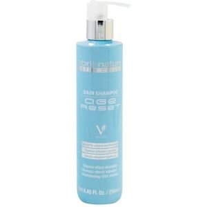 Abril Et Nature Shampoing Hydratant Age Reset 250 ml Pour Cheveux Fins et Très Fins Soin des Cheveux aux Cellules Souches Booster de Volume - Publicité