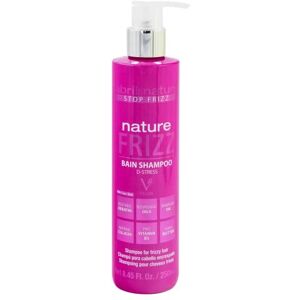 Abril Et Nature Nature Frizz Bain Shampoo Shampoing à la Kératine 250 ml Puissant Anti-Frizz Contient de la Pro Vitamine B5 Shampoing Anti-Frizz Produit Végan - Publicité