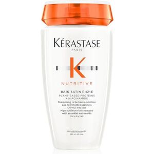 KERASTASE Kérastase, Nutritive, Shampoing Nourrissant, Pour Cheveux Épais Secs à Très Secs, Bain Satin Riche, 250 ml - Publicité