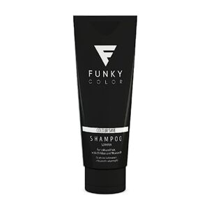 FUNKY COLOR SHAMPOOING pour cheveux colorés, contient des filtres UV et de la vitamine B3 - Publicité