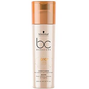 Schwarzkopf Bonacure Q10 Time Restore Ageless Taming Après-Shampoing Professionnel , 200 Ml - Publicité