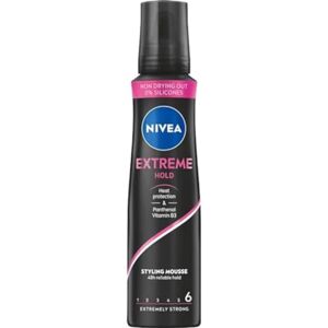 NIVEA Extreme Hold mousse coiffante, 150 ml - Publicité