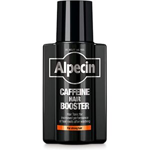 Alpecin Black Booster Tonique pour Cheveux 200ml   Prévient et Réduit la Chute des Cheveux   Croissance Naturelle des Cheveux Hommes   Energisant pour des Cheveux Forts - Publicité