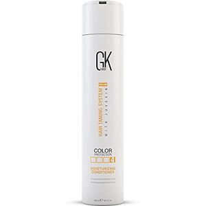 GK HAIR Global Keratin Moisturizing Conditioner (300ml) pour cheveux colorés, secs et abîmés, protège de la déshydratation Formule naturelle bio sans sulfate, sans paraben pour homme et femme - Publicité