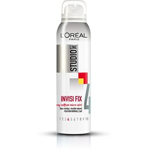 L’Oréal Paris L'Oréal Paris Studio Line Invisi Fix Spray Coiffant Micro-Aere Fixation Normale 150 ml - Publicité