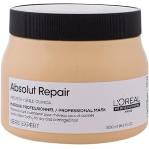 L'Oréal Professionnel Gold Quinoa + Protein Absolut repair Masque 500ml - Publicité