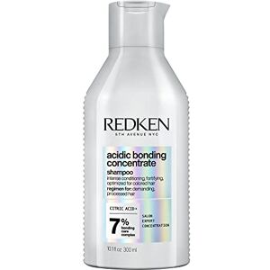 Redken Shampoing Réparation Profonde pour Cheveux Très Abîmés Transformation Capillaire Immédiate Complexe de Soin Bonding À L’Acide Citrique Sans sulfates Acidic Bonding Concentrate 300ml - Publicité