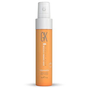 GK HAIR Global Keratin Hair Spray Volumizher 30ml Lisseur anti-frisottis réglable, fixatif anti-frisottis pour contrôle de la chaleur pour le volume, la texture et la tenue - Publicité