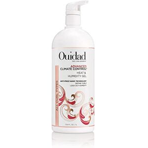 Ouidad Advanced Climate Control Heat and Humidity Gel Flexible Hold Define Curls Anti-Frizz 1L - Publicité