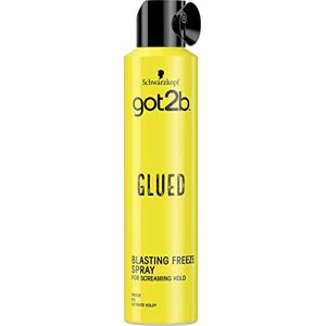 Schwarzkopf got2b Glued Blasting Freeze Hair Spray (300 ml) - Publicité