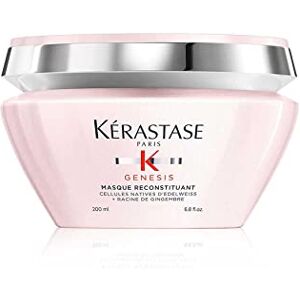 KERASTASE KÉRASTASE Genesis Masque Reconstituant Masque Capillaire Fortifiant Anti-Chute Hydrate & Répare Edelweiss & Racine de Gingembre Cheveux Secs Affaiblis Sujets À La Chute 200 ml - Publicité