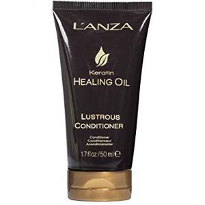 L’ANZA L'ANZA Après-Shampoing Effet Brillant à l'Huile de Kératine Pour Cheveux Abîmés Nourrit, Répare et Renforce l'Éclat Naturel du Cheveu Pour un Effet Soyeux, Sans Sulfate, Paraben ni Gluten (50 ml) - Publicité