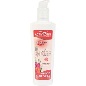 Activilong Natural Touch Lait Coiffant Hibiscus et Aloe Vera Bio 240 ml - Publicité