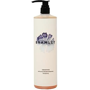 Bramley Products BRAMLEY Shampoing, 1 litre   Huiles essentielles de citron, mandarine et romarin   Nettoyant naturel pour cheveux   Sans sulfate   Nettoie et adoucit   Végétalien et sans cruauté envers les animaux - Publicité