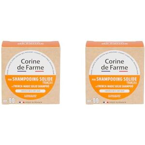 Corine de Farme Mon Shampooing Solide Français Cheveux Secs (Lot de 2) - Publicité