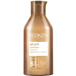 Redken Après-Shampoing Nourrissant & Démêlant pour Cheveux Secs et Désydrathés Apporte Douceur & Souplesse Protéines & Huile d'Argan Produit Vegan All Soft 300ml - Publicité