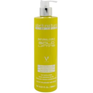 Abril Et Nature Natural Curls Gold Lifting Après-Shampoing Sans Rinçage 500 ml Sérum pour Cheveux Bouclés - Publicité