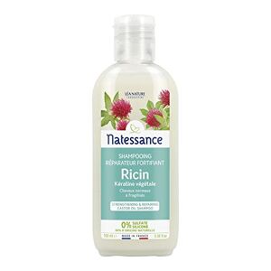 Natessance Shampooing réparateur fortifiant Ricin & Kératine végétale 100 ml - Publicité
