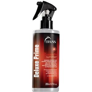 Truss Deluxe Prime Miracle Summer Spray de Protection Maximale Ajoute la Brillance/Protection UV 260 ml/8,79 fl oz - Publicité