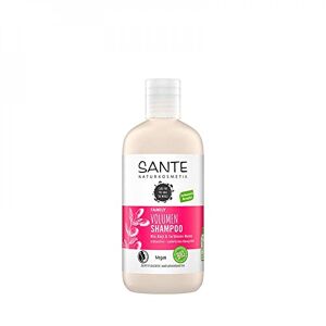 Sante Naturkosmetik Shampooing volume au goji bio et au henné incolore, pour cheveux fins et sans force, volume naturel et élan, végétalien, 250 ml - Publicité