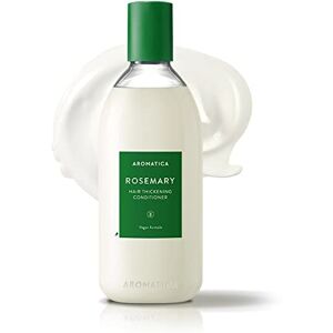 AROMATICA Après-shampoing épaississant au romarin, Vegan, stimulant la croissance, pour hommes et femmes, volumisant et purifiant -13.53 oz / 400 ml - Publicité