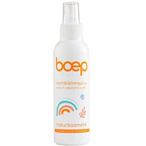 boep Spray de combabilité pour enfants   Cosmétiques naturels spray facile à démêler au parfum délicat   Le Spray Anti-Ziep démêle les cheveux ébouriffés des enfants (150ml) - Publicité