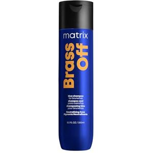 Matrix , Shampoing Neutralisant de Reflets Cuivrés et Orangés pour Cheveux Châtains, Colorés ou Naturels, Anti-Reflets Cuivrés, Brass Off, 300ml - Publicité