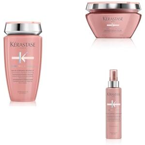 KERASTASE KÉRASTASE Routine Chroma Absolu Pour Cheveux Colorés Hydrate & Préserve la Couleur De L'Affadissement Acides Aminés & Centella Asiatica Sans Sulfates - Publicité