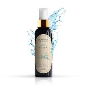 BotanyRoom Hair Ocean' hair spray by  Pour des cheveux doux et volumineux avec une texture de plage grâce au sel de la Mer Morte, à la vitamine C et à la vitamine B12. Publicité