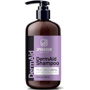 Sphagnum Botanicals Shampoing Contre La Dermatite Séborrhéique – Tourbe Pour Traitement Du Cuir Chevelu Sec, Prurigineux Et Floconneux. Aide Aussi À Traiter Pellicules, Psoriasis Et Eczéma. 400 ml - Publicité