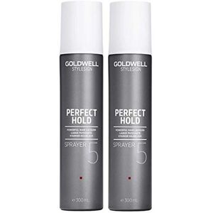 Goldwell Stylesign Perfect Hold Lot de 2 sprays de laque forte pour cheveux 300 ml - Publicité