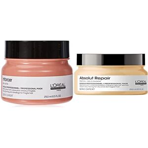 L'Oréal Professionnel Inforcer Professional Mask 250 Ml & Absolut Repair Gold Professional Mask 250 Ml - Publicité