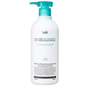 LA'DOR Shampoing réparateur à la kératine LPP Protéines de blé 500 ml Shampooing nourrissant Sub Acide pH 6,0 Traitement des cheveux secs et endommagés Pour cheveux permanentés Sans - Publicité