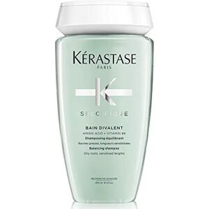 KERASTASE KÉRASTASE Spécifique Bain Divalent Shampoing Équilibrant Purifie & Facilite Le Coiffage Acide Aminé & Vitamine B6 Racines Grasses & Longueurs Sensibilisées 250 ml - Publicité