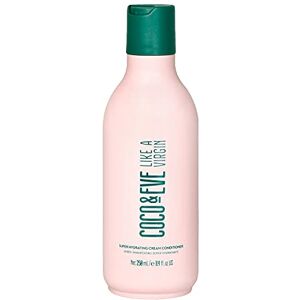 Coco & Eve Après-shampoing ultra hydratant Like A Virgin soin capillaire naturel/sans sulfates à l'huile d'argan/de noix de coco/d'avocat pour cheveux secs/abimés/colorés 250 ml - Publicité