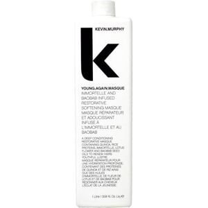 Kevin Murphy Young.Again.Masque (Immortelle and Baobab Infused Restorative Softening Masque To Dry Damaged or Brittle Hair) 1000ml - Publicité