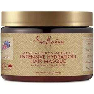 SHEA MOISTURE manuka honey & mafura int hydration mask 340g - Publicité