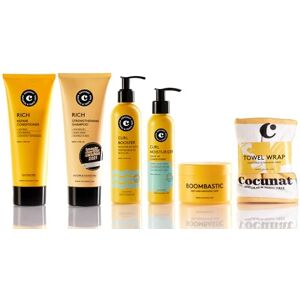 COCUNAT Plan Volume et Nutrition des Boucles Nourrit, Définit, Renforce, Hydrate les Boucles – Méthode Curly Élimine les frisottis Turban anti Frisottis Inclus - Publicité