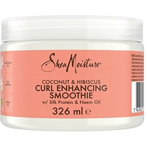 SHEA MOISTURE Activateur de boucles Coconut and Hibiscus Curl Enhancing Smoothie, 326 ml - Publicité