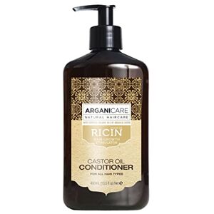 Arganicare Après shampooing Reconstructeur à l’huile de ricin Bio 400ml - Publicité