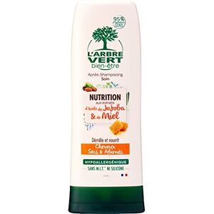 L'Arbre Vert L'albero verde Nutrition Après-shampoing pour cheveux secs/abîmés 200 ml - Publicité