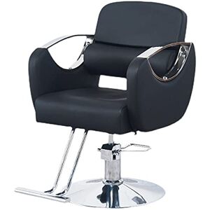 AuLYn Chaise hydraulique pour le travail ou la maison, chaise de barbier, chaise de coiffeur, chaise de coupe de cheveux, chaise pivotante spéciale réglable (420 lb) (couleur : beige) (beige) (noir 1) - Publicité