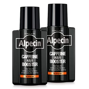 Alpecin Black Booster Tonique pour Cheveux 2x 200ml   Prévient et Réduit la Chute des Cheveux   Croissance Naturelle des Cheveux Hommes   Energisant pour des Cheveux Forts - Publicité
