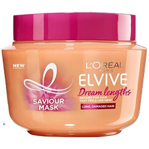 L’Oréal Paris L'Oreal Paris Elvive Dream Lengths Masque capillaire nourrissant et fortifiant enrichi en huile de ricin pour cheveux longs et abîmés 300 ml - Publicité