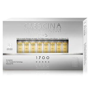 CRESCINA Labo  transdermic MPS isole FOLLICOLARI ri-crescita 1700 anti-chute cheveux femme 40 ampoules - Publicité