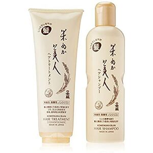 Komenuka Bijin Premium Hair Care Set: Moisturizing Hair Shampoo & Hair Treatment / Conditioner by  / NS-K - Publicité